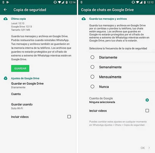Cómo Hacer Copia De Seguridad De Whatsapp En Android 3 Métodos Fundatos 3809
